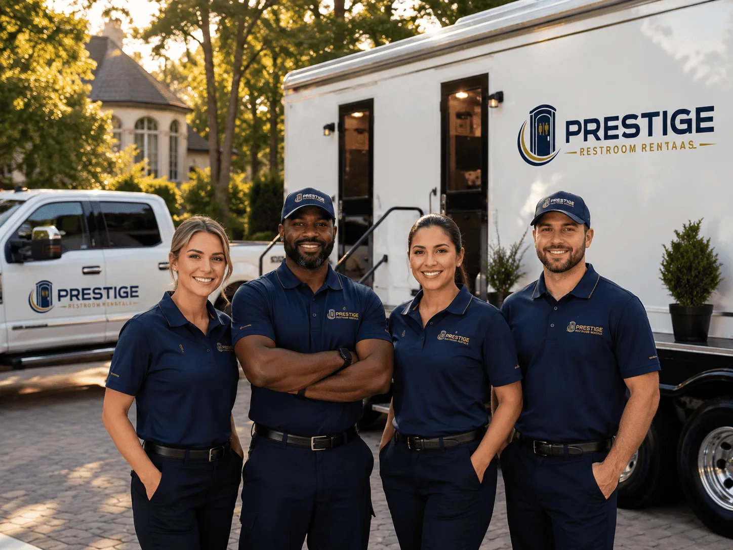 Trusted Luxury Portable Restrooms company in Tina, MO